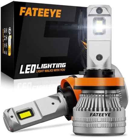 H7 LED Headlight Bulbs - 600% 38000LM 130W H7 Headlight Bulb Conversion Kit,6500K White Light LED Bulb with Fan,Plug and Play,IP68 Waterproof, Pack of 2