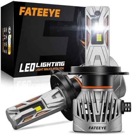 H7 LED Headlight Bulbs - 600% 38000LM 130W H7 Headlight Bulb Conversion Kit,6500K White Light LED Bulb with Fan,Plug and Play,IP68 Waterproof, Pack of 2