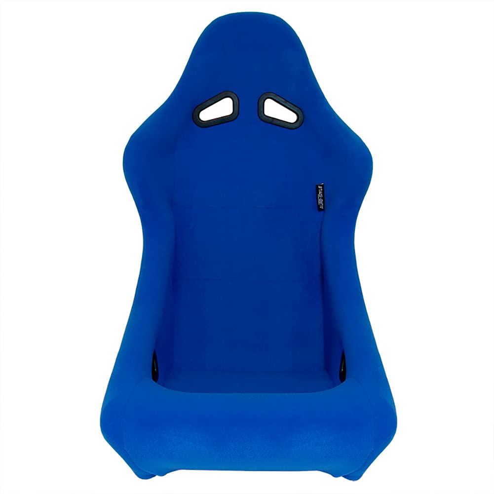 AutoStyle Sport seat 'Classic' - Black Synthetic leather - Non-reclinable back-rest - incl. slides