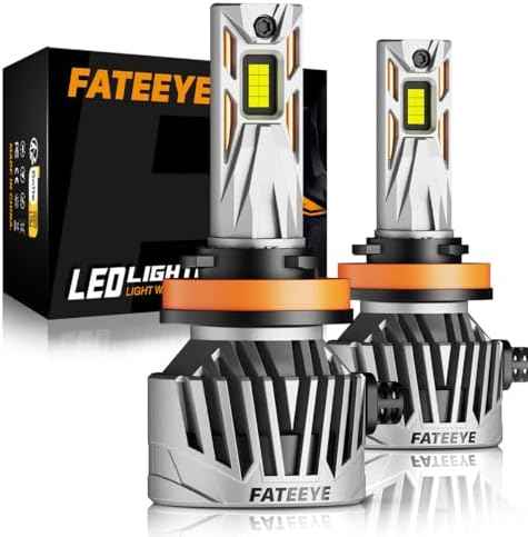 H7 LED Headlight Bulbs - 600% 38000LM 130W H7 Headlight Bulb Conversion Kit,6500K White Light LED Bulb with Fan,Plug and Play,IP68 Waterproof, Pack of 2