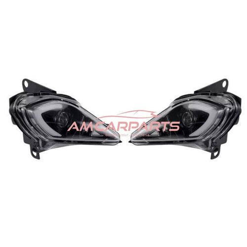 AMCP Pair LED DRL Halo Lightbar Headlights YAMAHA RAPTOR 700 YFM 250 350 700 LHD