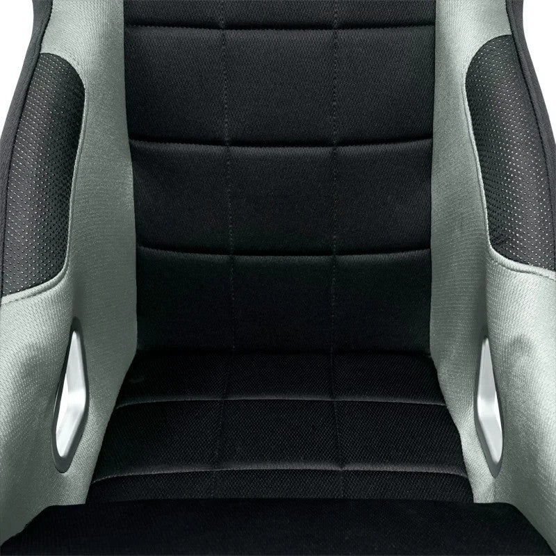 ATST x1 Fixed Back Drift Track Bucket Seat Black Grey Car Van Bus Sim + slides