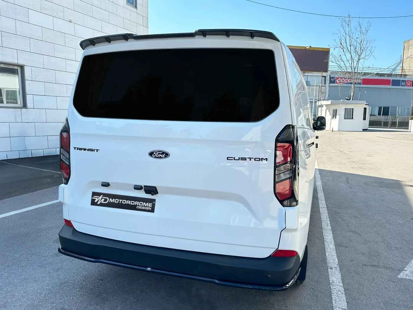 Motordrome Rear Wing Boot Roof Spoiler Tailgate Ford Transit Tourneo 2 VW T7