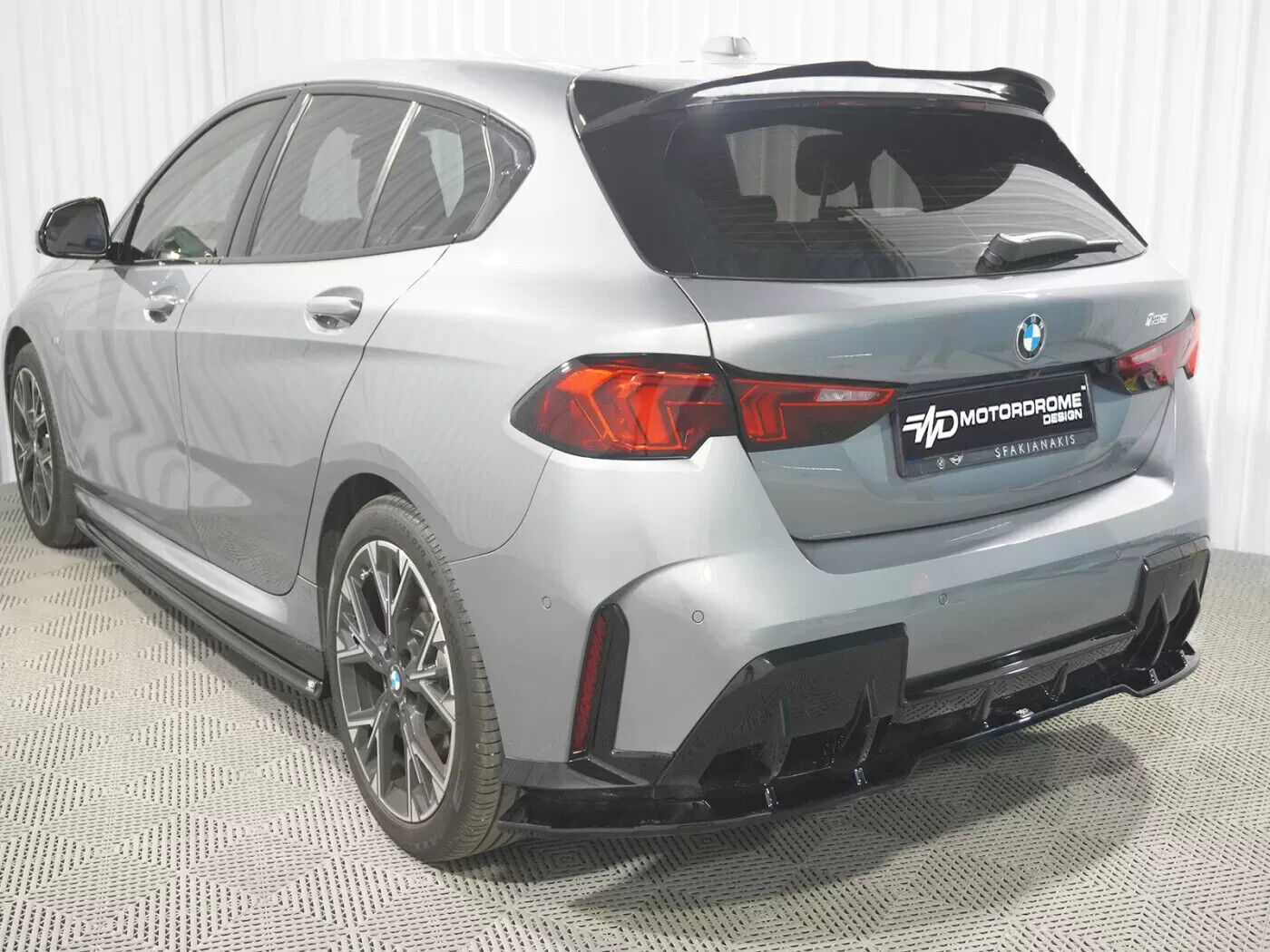 Motordrome Design   Side Skirts Extensions V.1 BMW 1 Series F70 M-Pack / M135i