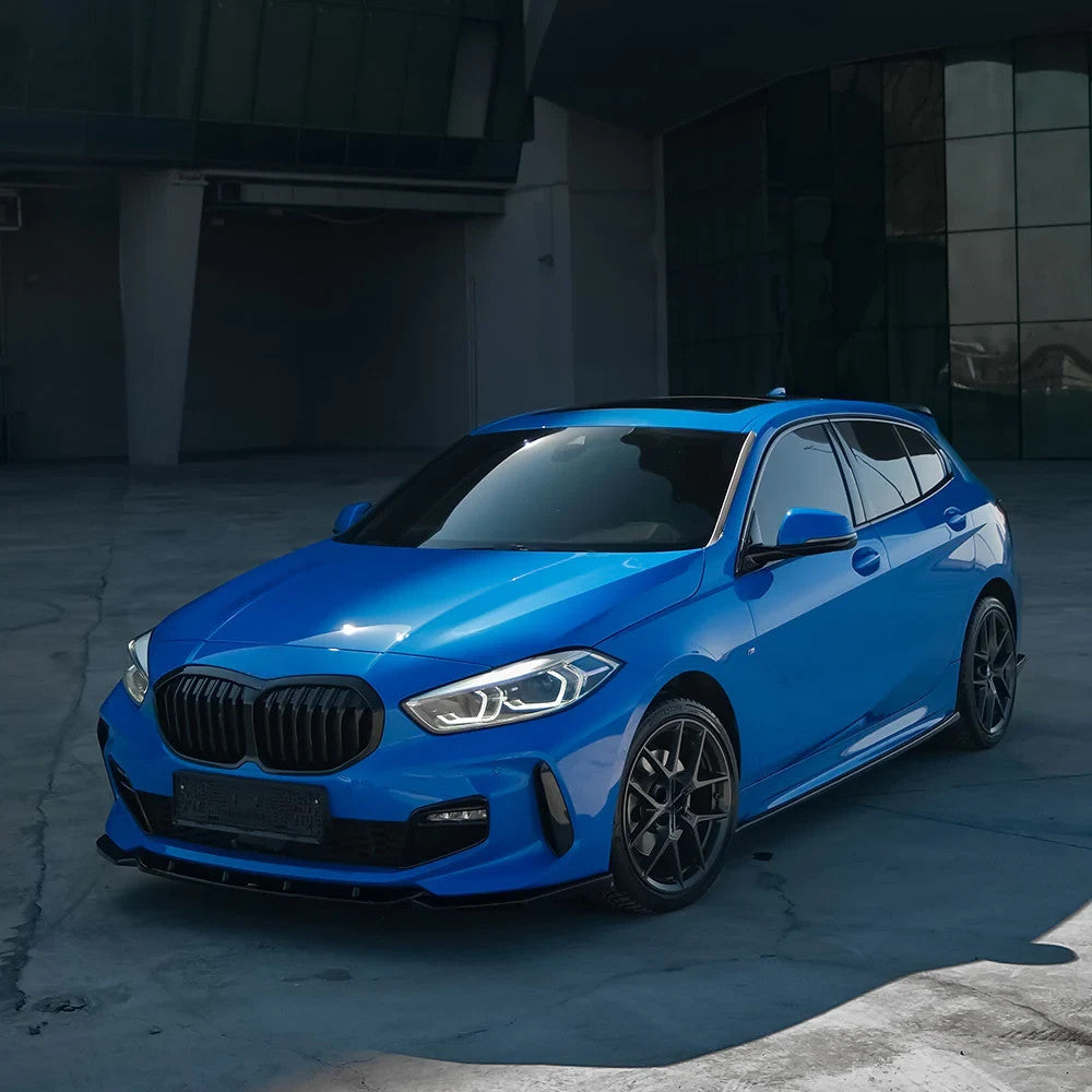 OW Front Bumper Lip Splitter BMW 1 Series F40 M-Pack 19-24 M135i Gloss Black