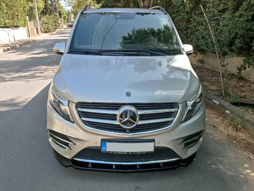 Motordrome Front Bumper Splitter Spoiler Mercedes V-Class W447 AMG-Line 2014+