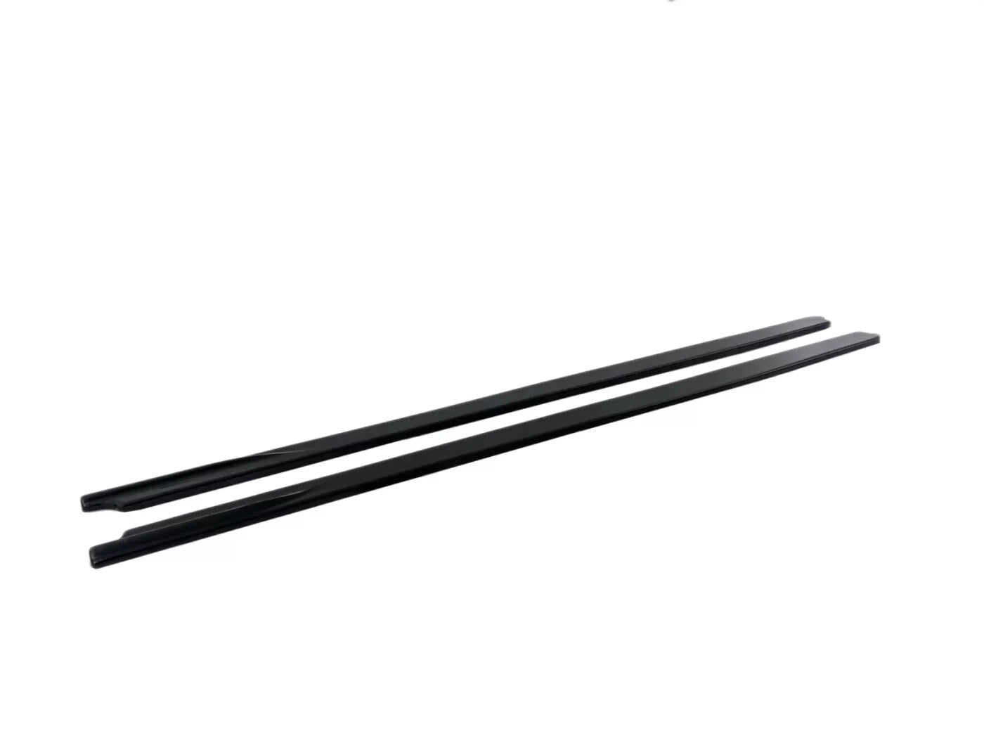 Motordrome Side Skirts Extensions Toyota Yaris Mk4 GR Sport 22+ Gloss Black
