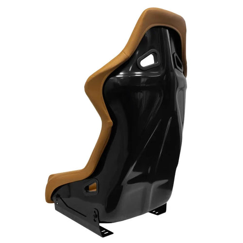 ATST x1 BS1 Universal Classic Bucket Seats Tan Beige Synth leather + slides