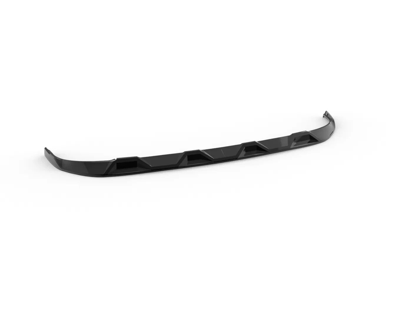 Motordrome Rear Splitter Diffuser VW Tiguan R-Line Mk2 Facelift 20-24 Gloss Blk