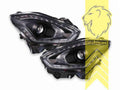 LTG Pair LED DRL Dynamic Lightbar Headlights Suzuki Swift V AZ 17-23 Black LHD