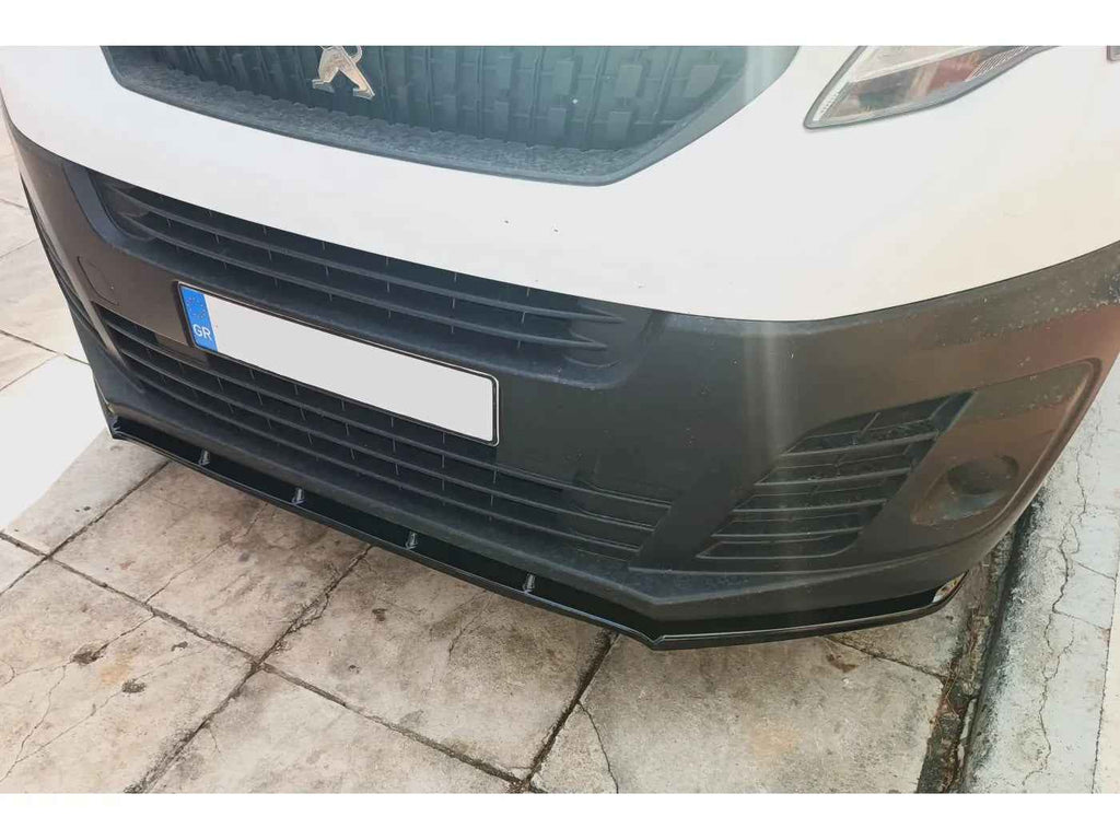 MTD Front Bumper Splitter Opel Vauxhall Vivaro C 2019+ Glossy Black ABS