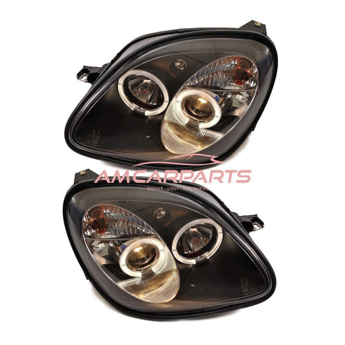 AMCP Pair LED Halo Headlights MERCEDES SLK R170 96-04 LHD