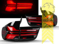 LTG DEPO LED Rear Lights Tail Lamps BMW E70 X5 M 07-13 black + LCI LHD