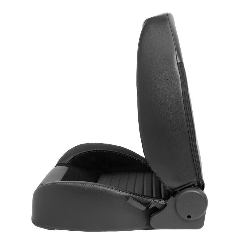 Auto-Style x1 Black Classic Car Retro Kit Sports Car Bucket Seat LEFT or RIGHT