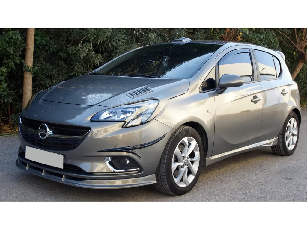 Motordrome Design Front Bumper Lower Splitter Opel Vauxhall Corsa E 2014-2019