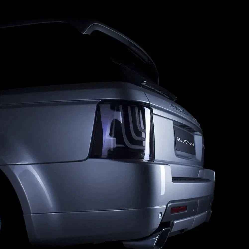 Glohh GL-3x DYNAMIC LED Rear Tail Lights Range Rover Sport L320 05-13 Black