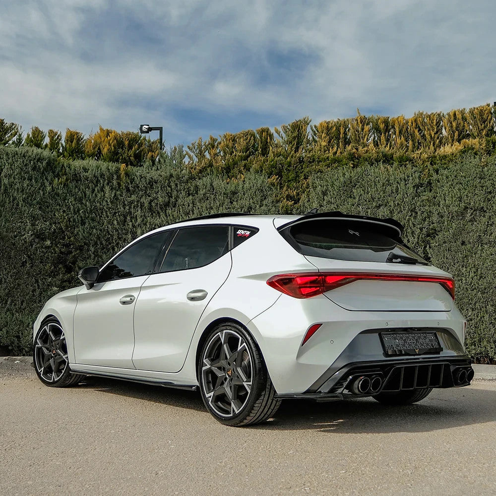 OW Rear Diffuser Seat CUPRA Leon 1 MK1 2020+ ABS Gloss Black Body Kit Styling