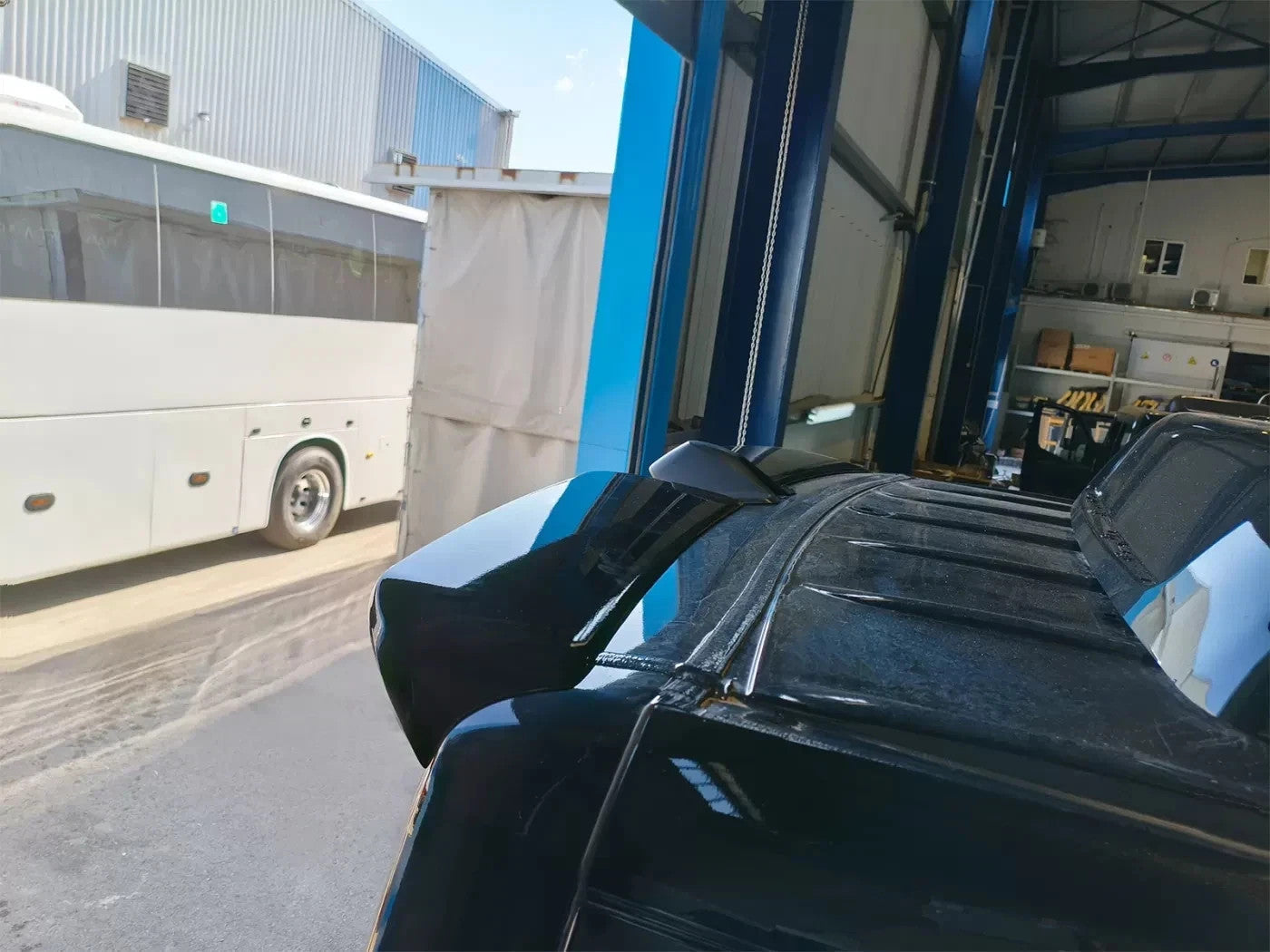 MTD Rear Wing Roof Spoiler Barn Doors Merc Sprinter H1 Mk2 Mk3 VW Crafter H1 Mk1