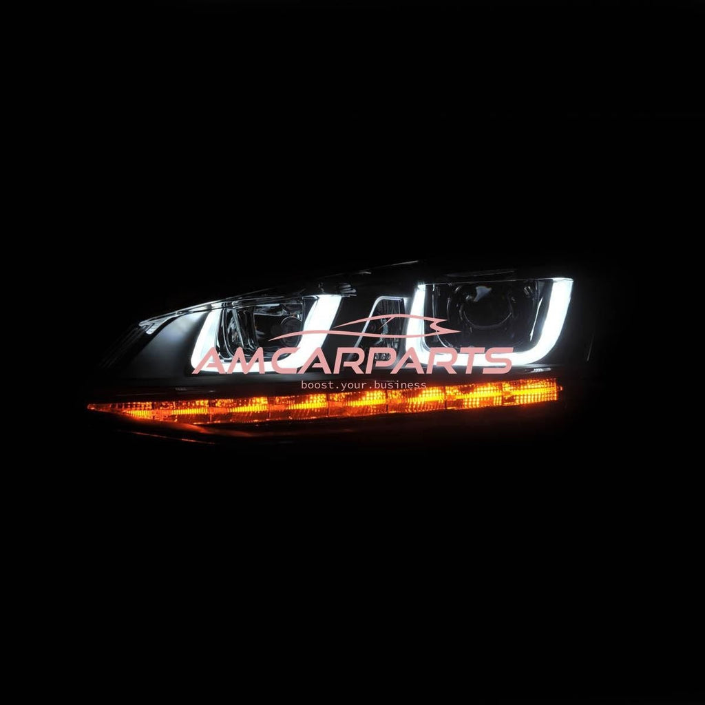 AMCP Pair LED Halo Headlights VW Golf 7 Pre-Facelift 2012-2017 LHD