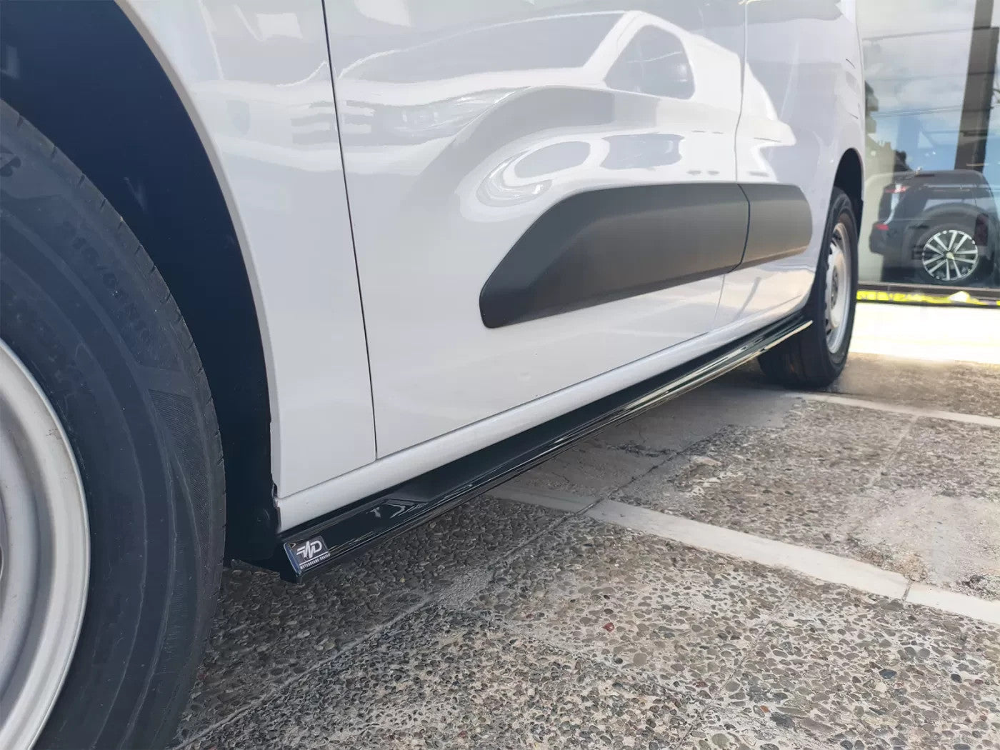 Motordrome Side Skirts Extensions Berlingo L1 Mk3  Partner L1 Mk3 Combo E L1