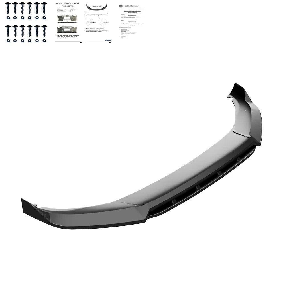 OW Front Bumper Splitter CUPRA Formentor 20-24 ABS Gloss Black