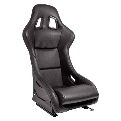 ATST x1 MO Universal Fixed Hard Back Bucket Seat Black Synth leather + slides