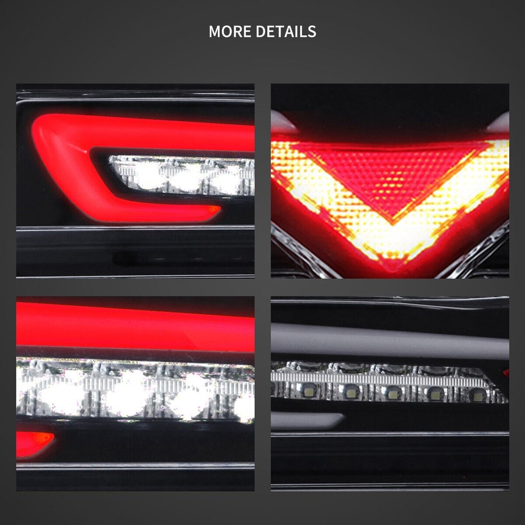 VLAND 12-21 FR-S BRZ GT86 1 MK1 1st Gen ZN6 ZC6 LED Rear Bumper Lower Reverse SMOKE