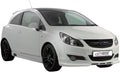 RDX Racedesign Front Bumper Splitter Vario-X Opel Corsa D 06-11 PU Unpainted