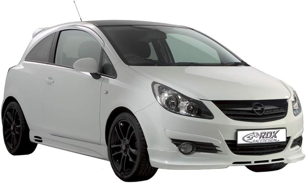 RDX Racedesign Front Bumper Splitter Vario-X Opel Corsa D 06-11 PU Unpainted