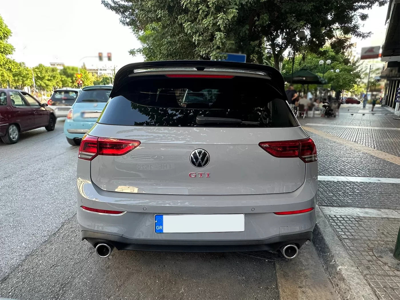 Motordrome Roof Rear Wing Spoiler Golf Mk8 GTI GTI Clubsport R-Line Gloss Black