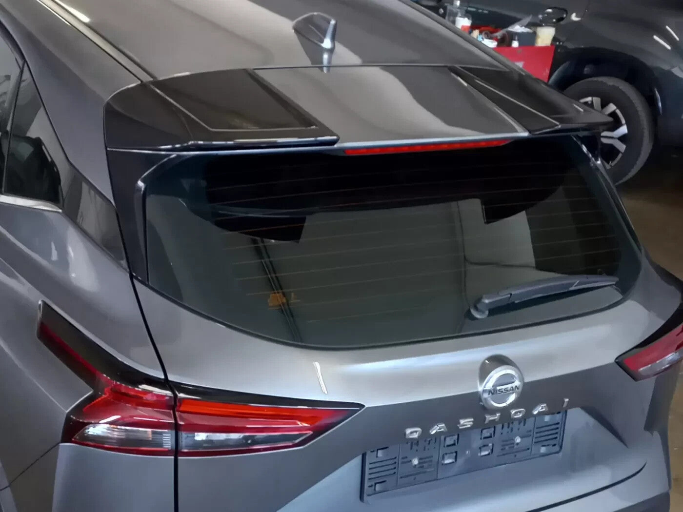 Motordrome Roof Rear Spoiler Wing Qashqai J12 2021+ Gloss Black