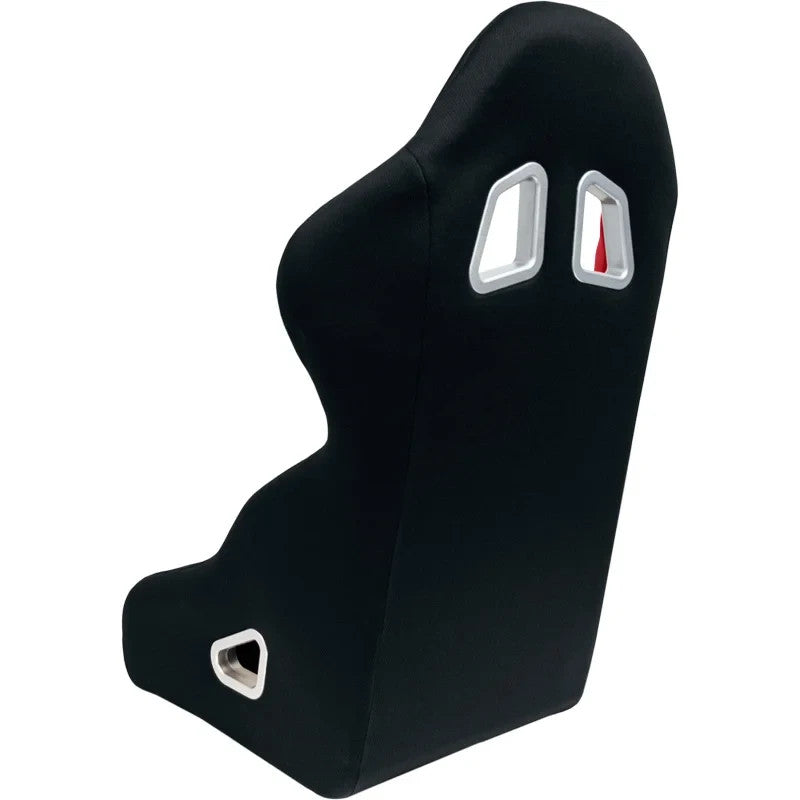 ATST x1 Fixed Back Drift Track Bucket Seat Black Red Car Van Bus Sim + slides