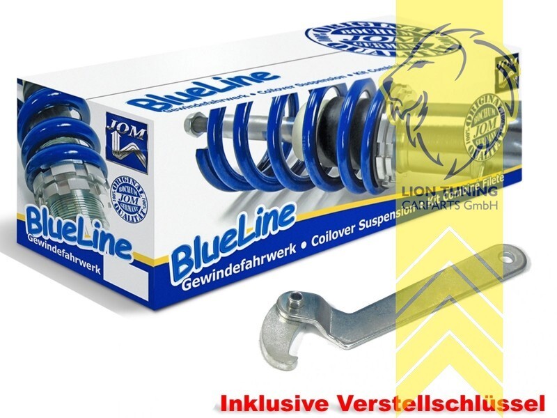 LT JOM Blueline Lowering Coilovers Vauxhall Opel Corsa B 03/1993 - 11/2000
