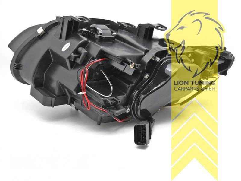 LT Pair LED DRL XENON Headlights BMW E92 Coupe E93 Convertible M3 GTS Black LHD