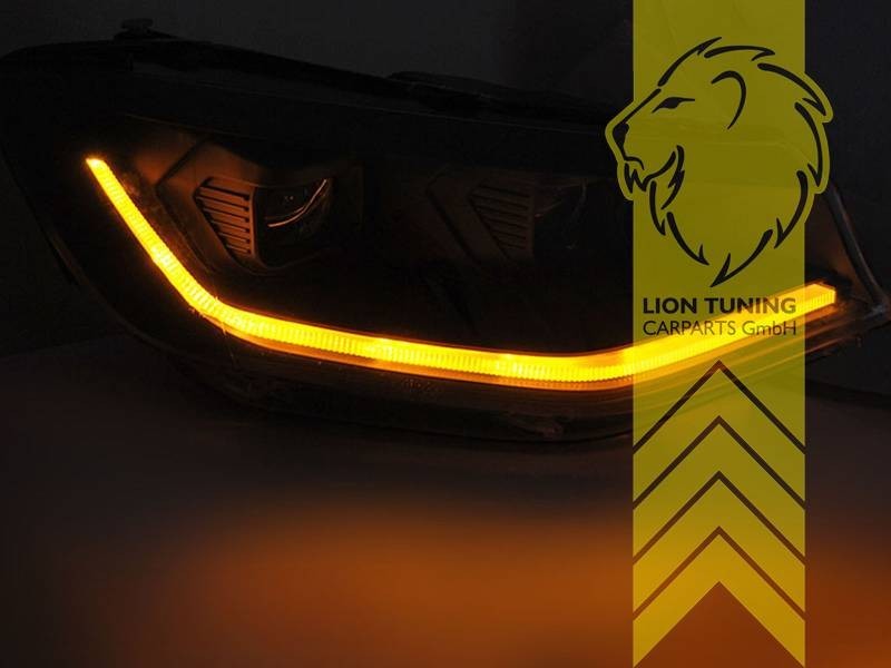 LT Pair LED DRL Lightbar Headlights VW Caddy 5 V Combi SB SBB SBJ 20-Now LHD