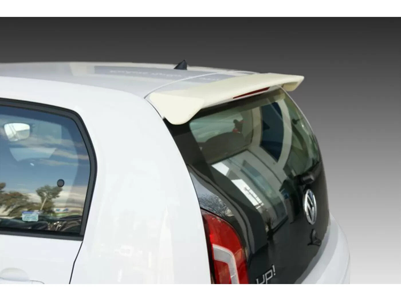 Motordrome Rear Wing Boot Roof Spoiler VW Up FRP Unpainted