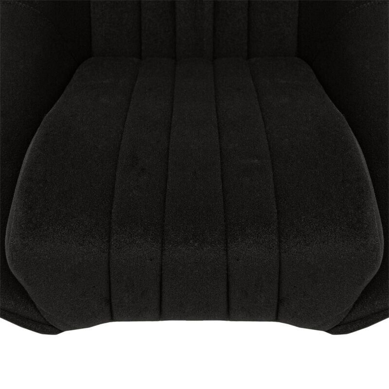 Auto-Style x1 Inidivdual Classic Car Retro Kit Sports Fixed Back Bucket Seat Black Fabric / Textile + slides