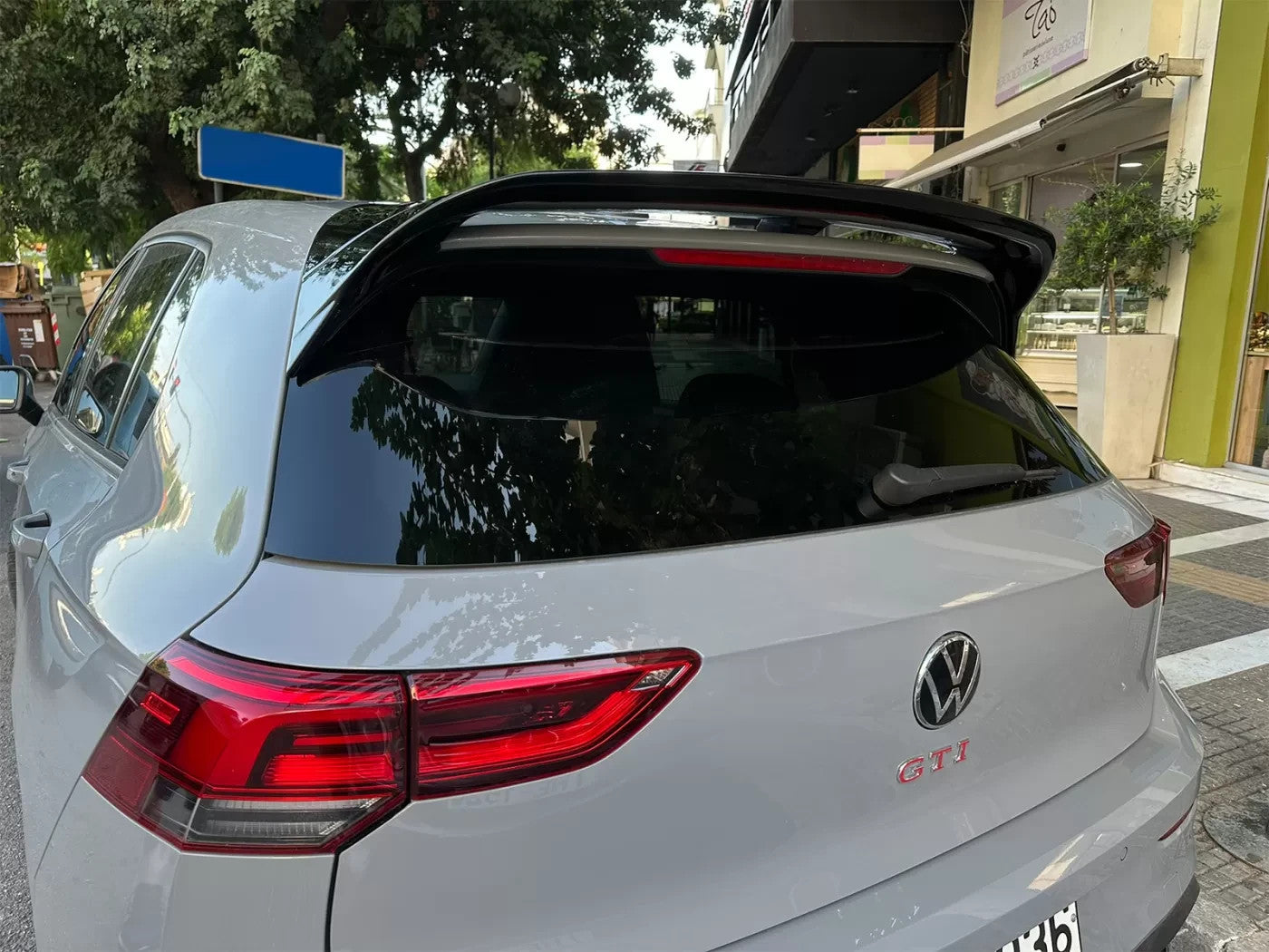 Motordrome Roof Rear Wing Spoiler Golf Mk8 GTI GTI Clubsport R-Line Gloss Black