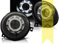 LTG Pair LED DRL Lightbar Headlights VW Lupo 6X1 6E1 98-05 black LHD