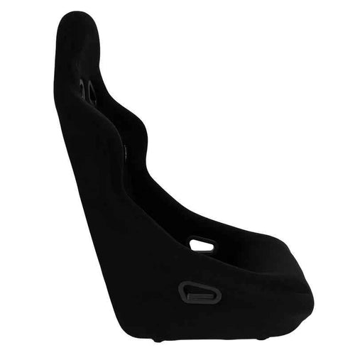ATST x1 Universal Budget Fixed Back Bucket Seat Black Fabric Drift Track Rally
