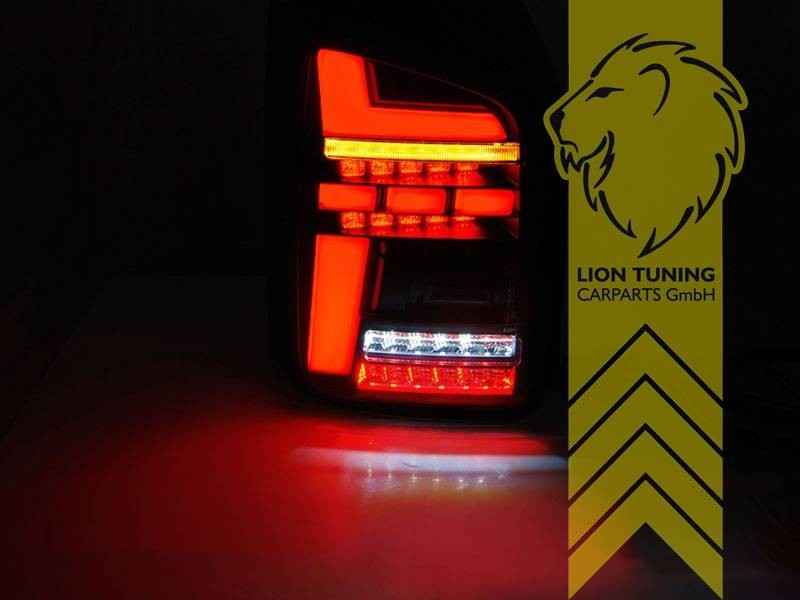 LT LED DRL Lightbar Rear lights VW T6 Bus Multivan Transporter dynamic smoke LHD