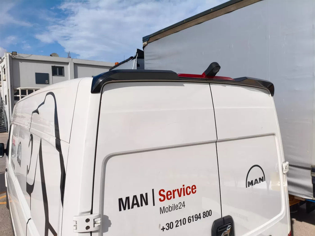 Motordrome Rear Wing Roof Spoiler VW Crafter Mk2 MAN TGE High Roof H2 17+ Barn D
