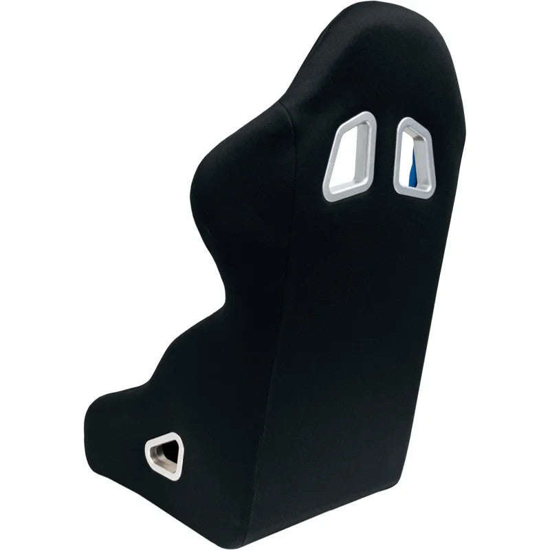 ATST x1 Fixed Back Drift Track Bucket Seat Black Blue Car Van Bus Sim + slides