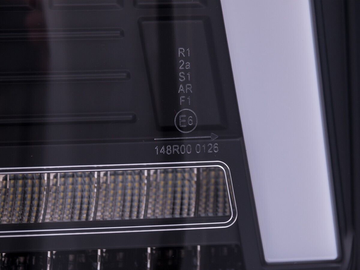 FK Pair LED Light Bar Rear Lights Dynamic Wing Doors VW Transporter T6 16-19 LHD