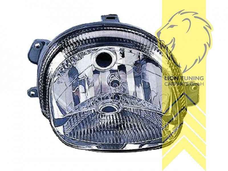 LTG Pair Halogen Headlights Renault Twingo 1 MK1 C06 + Facelift 93-07 chrome HD