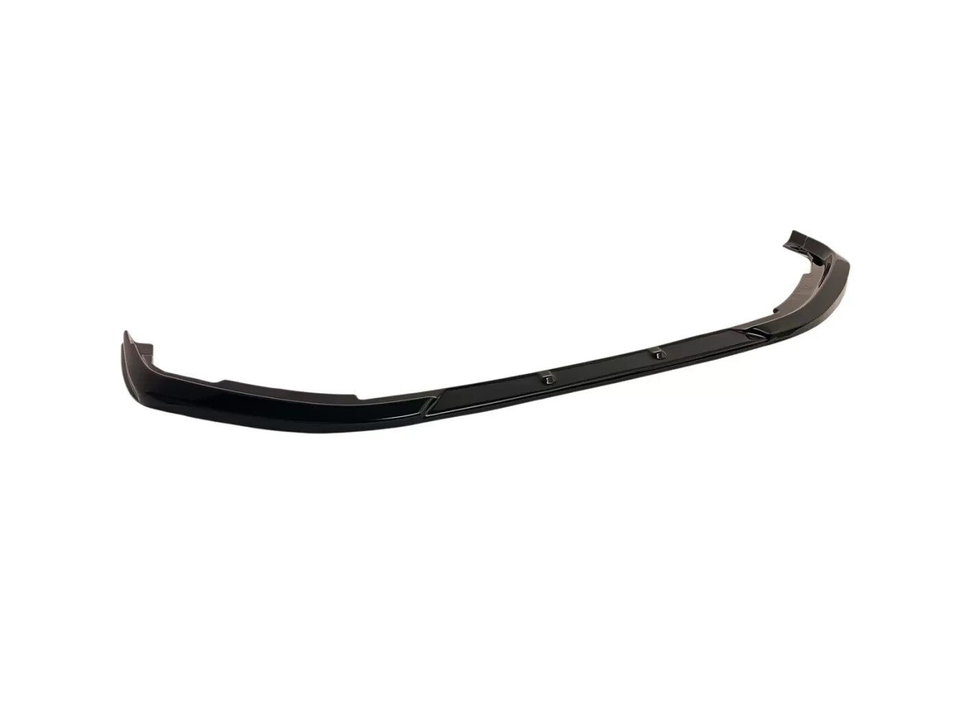 Motordrome Front Bumper Lower Splitter V.2 Peugeot 208 Mk2 19-23 Gloss Black