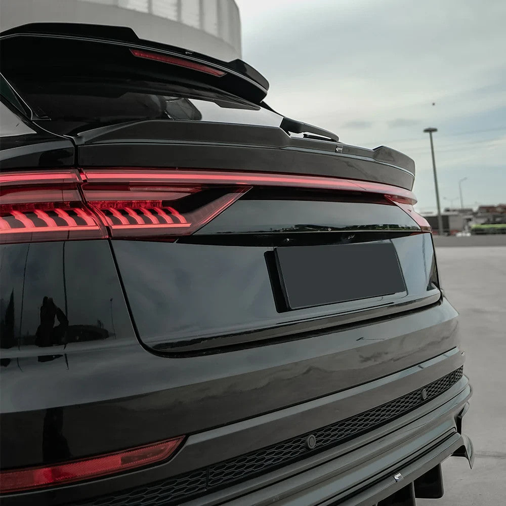 OW Rear Tail Trunk Spoiler Wing AUDI RS Q8 / SQ8 / Q8 S-Line 2018+ Gloss Black