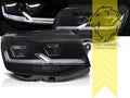 LT Pair LED DRL Halo Headlights VW Bus T6 Multivan Caravelle Van Bus Transporter flatbed LHD
