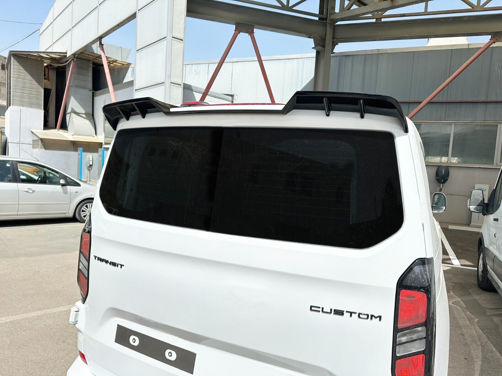 Motordrome Design Rear Wing Boot Roof Spoiler V.2 Barn Doors Ford Transit 2023+