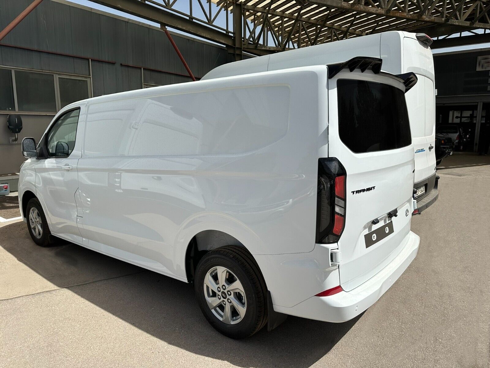 Motordrome Design Rear Wing Boot Roof Spoiler V.2 Barn Doors Ford Transit 2023+